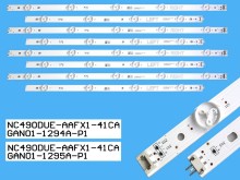 LED podsvícení sada pro LG 49" LCD panel AGM76110502AL 8 pásků DLED TOTAL ARRAY NC490DUE-AAFX1
