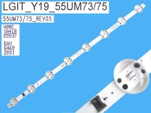 LED podsvit pro LCD TV 582mm, 8 D-LED diod
