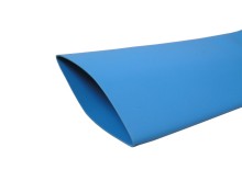 Modrá smršťovací bužírka 12.7/6.4 mm, délka 1 m