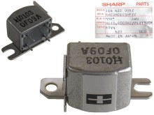 Stereo hlava 180 ohm RHEDH0103AFZZ / SHARP H0103 pro krátkou montáž kazetových magnetofonů