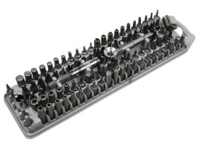 100dílná sada šroubovacích nástavců – bezpečnostní bity, torx, imbus a další
