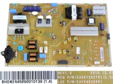 Napájecí zdrojová deska LCD modulu EAY64529001 pro LG TV 65"