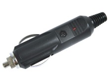 Samostatná 12V zástrčka do autozásuvky s pojistkou a LED 5A