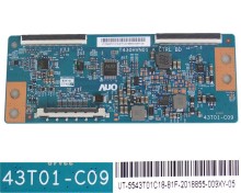T-CON LCD modul T430HVN01.A 43T01-C09 s TCON board UT-5543T01C18 pro 43" TV