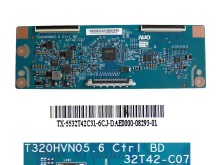 T-CON LCD modul T320HVN05.6 / 32T42-C07 / TX-5532T42C31
