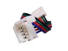 Nepájivá LED spojka s vodičem pro RGB pásky 5050 10mm 30-60 LED/m