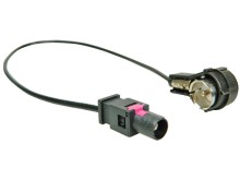 Anténní adaptér kabel pro BMW s Fakra zásuvkou a ISO vidlicí 0,23 m