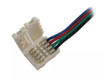 Nepájivý konektor s vodičem pro RGB LED pásky 5050, 10mm, 30 a 60 LED/m