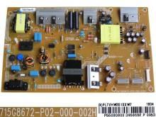 Napájecí zdrojová deska LCD LED PLTVHW351XXW7 / 715G8672-P02-000-002H pro Philips 55" TV