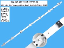 LED podsvit 732mm s 7 D-LED diodami pro LCD TV