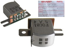 Stereo reverzní hlava 190 Ω čtyřstopá pro kazetové magnetofony RHEDF0081AFZZ