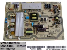 Napájecí zdrojová deska LCD modulu V71A00022900 / SMPS BOARD Vestel N150A001L / N11-150P1A
