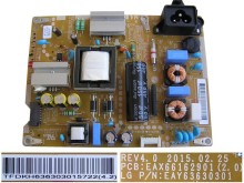 Napájecí zdrojová deska LCD modulu EAY63630301 / LGP43B-15CH1
