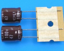 Elektrolytický kondenzátor 47uF 100V 105°C Nippon KY low ESR