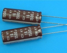 Elektrolytický kondenzátor 1500uF 16V 105°C s nízkým ESR