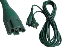 Síťový napájecí kabel pro vysavač Vorwerk Kobold VK 130 a VK 131, 6,2 m
