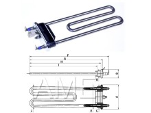 Topné těleso pro pračku Samsung DC47-00006V 2000W