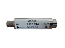 LTE filtr LBF 694 pro potlačení signálů 5-694 MHz s F-konektory