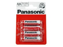 Panasonic zinková AA baterie LR06 1,5V 4ks balení
