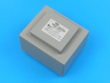 Síťový transformátor do PCB 230V / 2x18V 12VA INDEL TSZZ12/012M