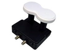 LNB Twin Monoblock Zircon M-0243 univerzální 0,2 dB konvertor