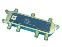 SAT anténní rozbočovač s 6 výstupy a průchozím DC napájením ITS RF16