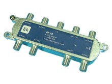 SAT anténní rozbočovač 8 výstupů s DC průchodem ITS RF18