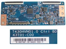 T-CON LCD modul T430HVN01.0 43T01-C00 / TS-5550T15C07-616 pro LCD LED TV