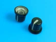 Miniaturní knoflík na potenciometr s oskou 6mm a ukazatelem GMN-4GY