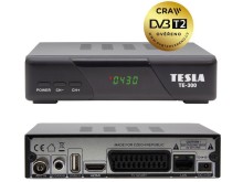 Set-top box TESLA TE-300 DVB-T2 s HEVC dekódováním