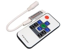Mini RF LED RGB ovladač pro LED pásky