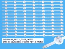 LED podsvit 594mm sada 12 ks pro LCD TV Samsung Panasonic