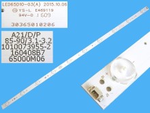 LED podsvětlení 720 mm s 10 LED diodami pro LCD panely