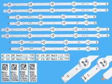 Sada LED podsvícení LG 42" V14 DRT s 8 pásky DLED TOTAL ARRAY