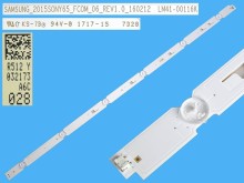 LED podsvícení LCD panelu 710mm, 6 LED diod