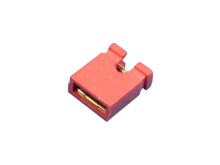 červená kontaktní propojka pro lištu 2.54mm JUMPER-R