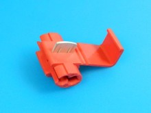 Zařezávací rychlospojka na kabel 0,5-1,5 mm² červená ST-100/R