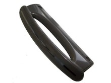 Madlo dveří lednice tmavě šedé s stříbrným pruhem ME 481249818662 WHIRLPOOL