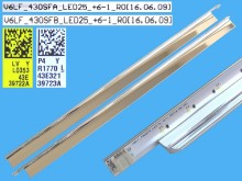 Sada LED podsvícení EDGE 890mm pro Samsung 43" LCD TV, 50 LED