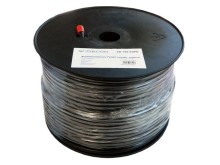 Koaxiální kabel Zircon CU 125, 100m, 75 Ohm, 6,8mm, černý