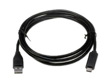 Propojovací kabel USB C 3.1 (M) - USB A 2.0 (M) 1,8 m černý