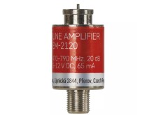 Linkový anténní zesilovač AMP-20 s 20dB pro DVB-T a DVB-T2