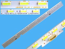 LED podsvícení EDGE 1072mm s 80 LED pro LCD panel 49" Sony