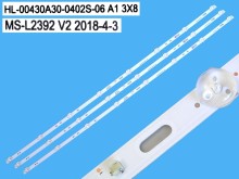LED podsvit 800mm sada 3 kusy pro LCD TV 43"