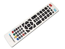 Originální bílý IR dálkový ovladač B32PW122 pro Blaupunkt a SHARP AQUOS