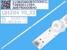 LED podsvícení 848 mm s 8 LED diodami pro LCD TV