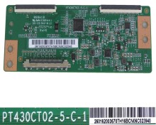 T-CON LCD modul PT430CT02-5-C-1 pro 43" TV