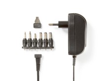 Univerzální impulzní napájecí adaptér 3-12 V DC 1,5 A s výměnnými konektory