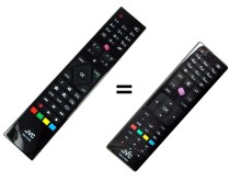 Originální dálkový ovladač Vestel 23383387 RM-C3090 pro JVC TV