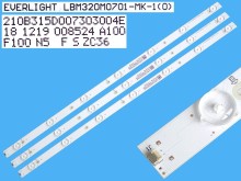 Sada LED podsvícení pro LCD panel Philips 32" 3 pásky 615 mm